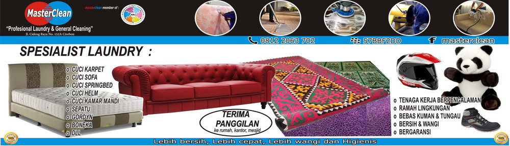 MasterClean – Home Cleaning Cirebon – Karpet Sofa Springbed